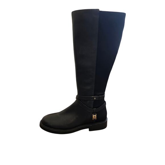 Michael Kors Abigail Wide-Calf Boots in Black NEW Size 9.5 W - Picture 7 of 9